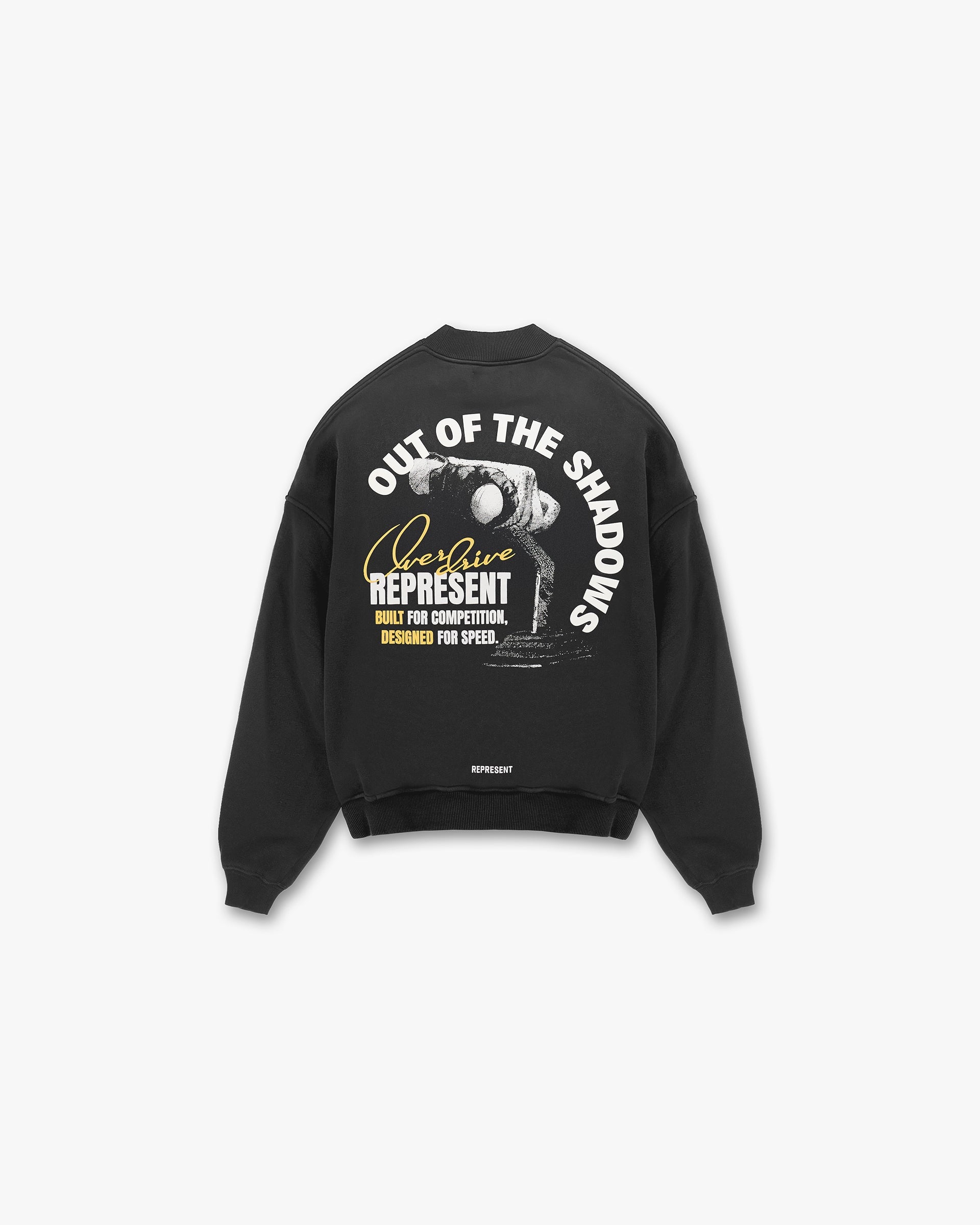 Out Of The Shadows Sweater - Stained Black | Gothic Fashion, Casual Wear & Street Style