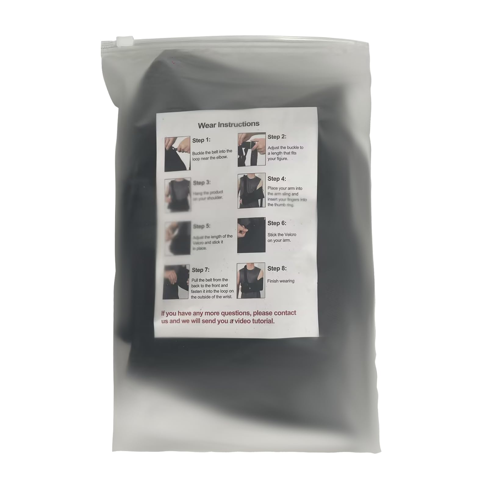 **Breathable Shoulder Sling with Waist Strap - Adjustable Arm Immobilizer for Shoulder Surgery, Rotator Cuff Tear & Wrist Injury - Left/Right Arm Support for Men & Women - Post-Surgery Recovery & Daily Comfort**    *(Ideal for post-surgery healing, sports injuries, and daily mobility support.)*