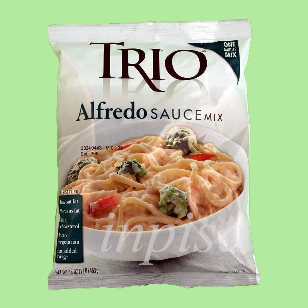 Nestle Trio Alfredo Sauce Mix - 6 Pack (16oz Each, Yields 74 fl oz) | Creamy Pasta Sauce for Italian Dishes, Cooking & Meal Prep