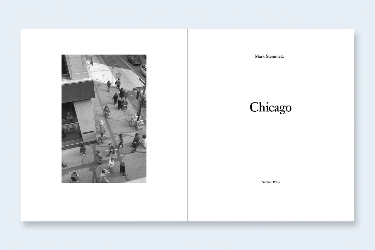 Chicago Photography Book by Mark Steinmetz - Stunning Urban Landscapes & Street Photography - Perfect for Art Lovers, Photography Enthusiasts, and Coffee Table Decor