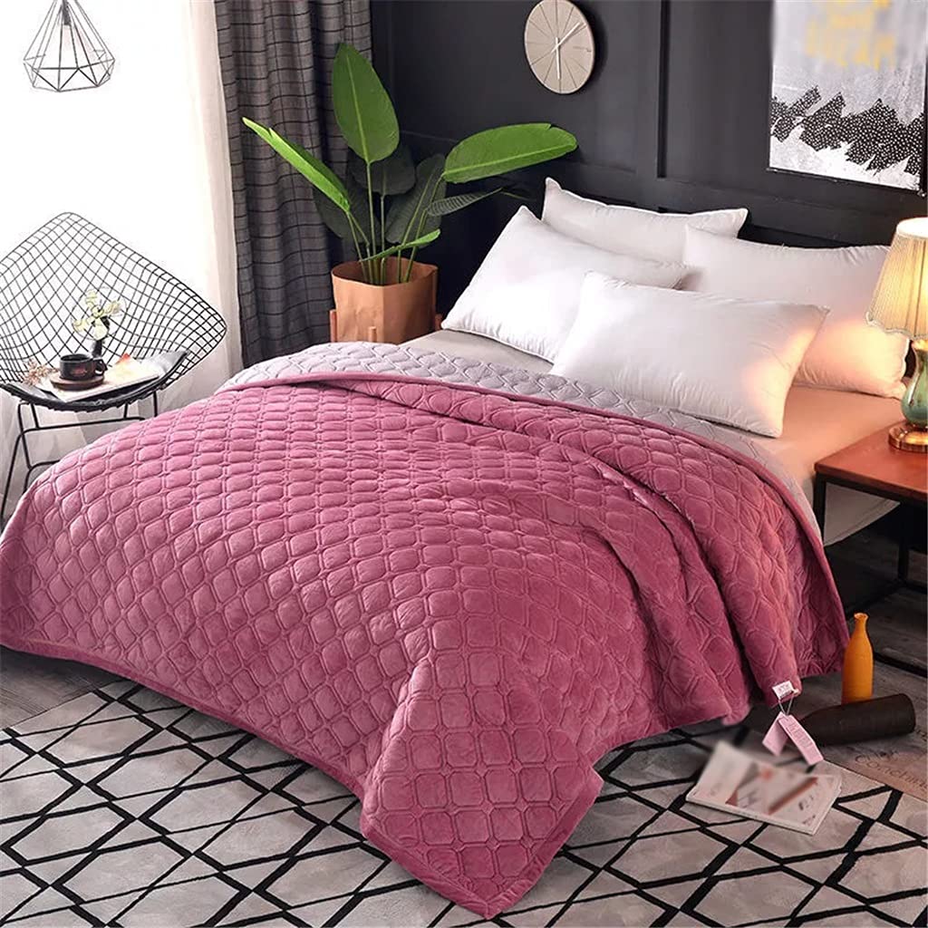 Soft Warm Coral Fleece Blanket - 90