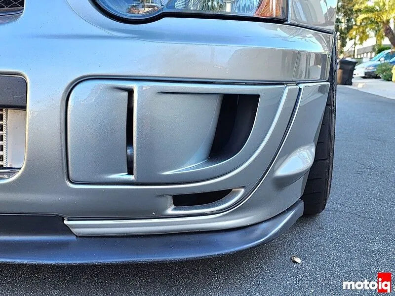 Subaru Impreza WRX STI Blobeye (GD 2004-2005) Front Bumper Ducts - High Performance Airflow Upgrade for Racing & Street Use
