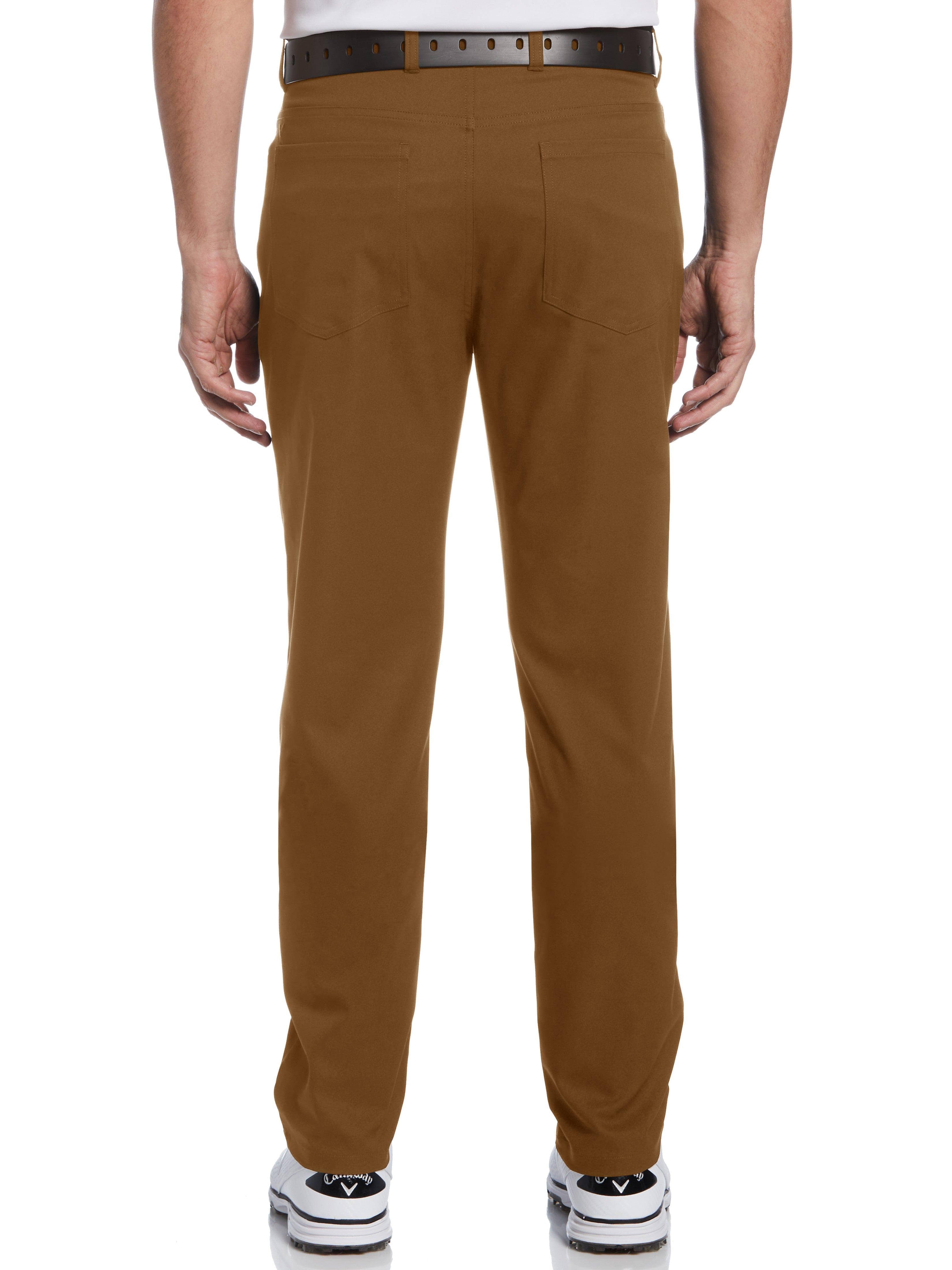 Men's Stretch 5-Pocket Pants with Sorona® Fabric - Comfortable Casual & Work Pants for Everyday Wear, Travel, and Office