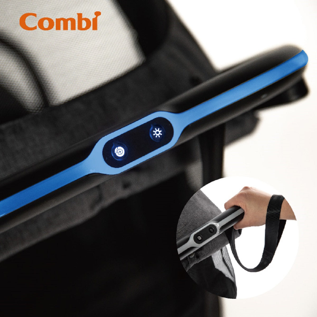 Combi AuraStar Lightweight Stroller for Babies & Toddlers - Compact, Easy Fold, Travel-Friendly for Shopping, Walks & Airports