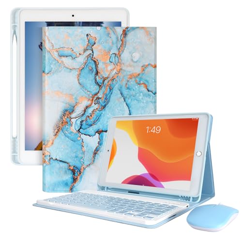 Marble Blue+Mouse