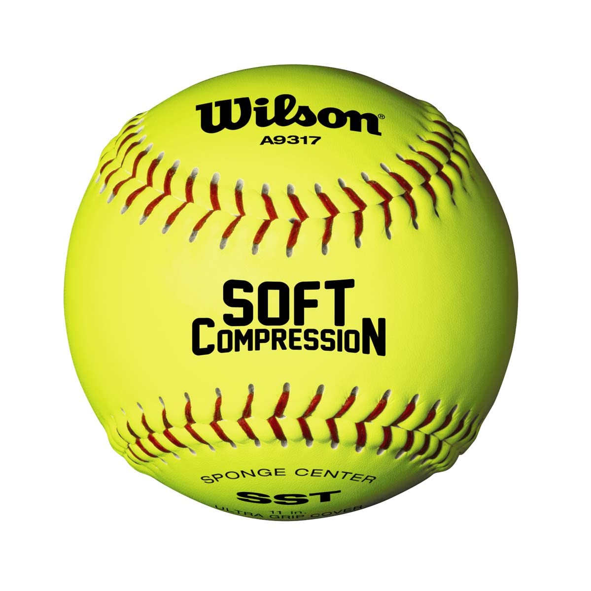 Wilson A9117 Soft Compression Softball (12-Pack) - Perfect for Training, Practice & Recreational Play - Ideal for Youth & Adult Softball Leagues