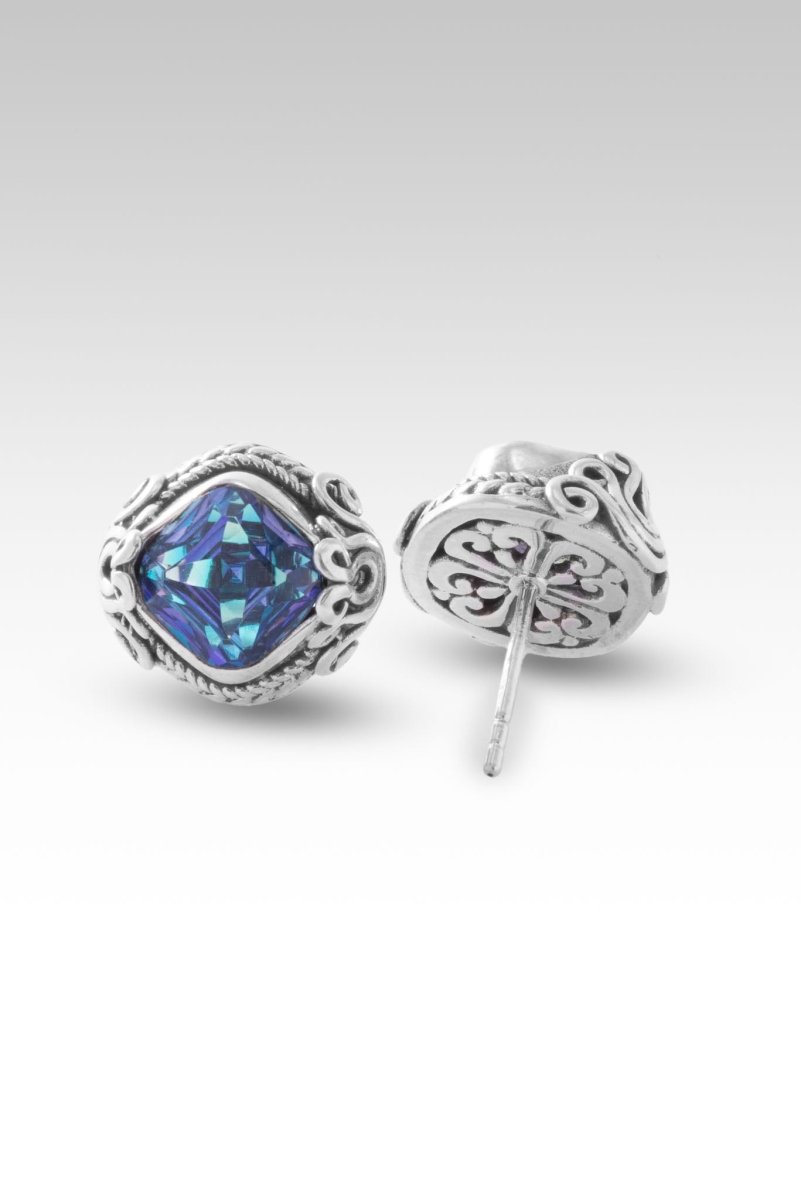 Blooming Joy Earrings™ - Mystic Quartz Gemstone Jewelry for Good Luck & Positive Energy | Perfect Gift for Women, Bridesmaids & Special Occasions