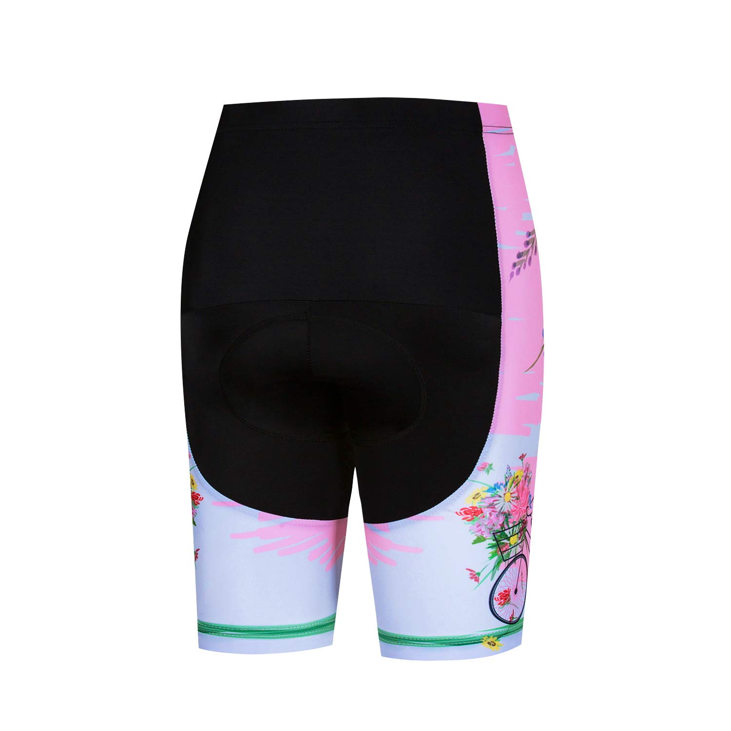 Weimostar Women's Bike Shorts with 3D Gel Padding - High Waist Cycling Shorts for Women - Comfortable Bicycle Workout Shorts for Spinning, Gym & Outdoor Riding