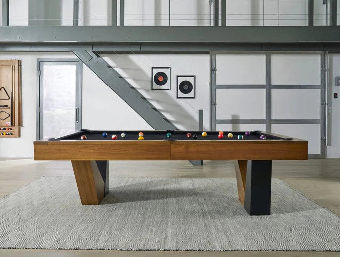 Premium American Heritage Annex Pool Table - Professional 8ft Billiard Table for Home & Game Room - Perfect for Family Fun & Entertainment