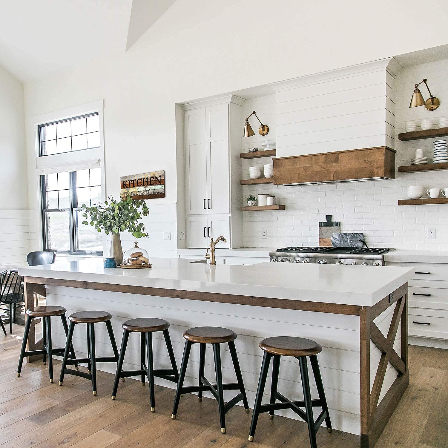Rustic Kitchen Wall Decor - Farmhouse Signs for Home & Dining Room