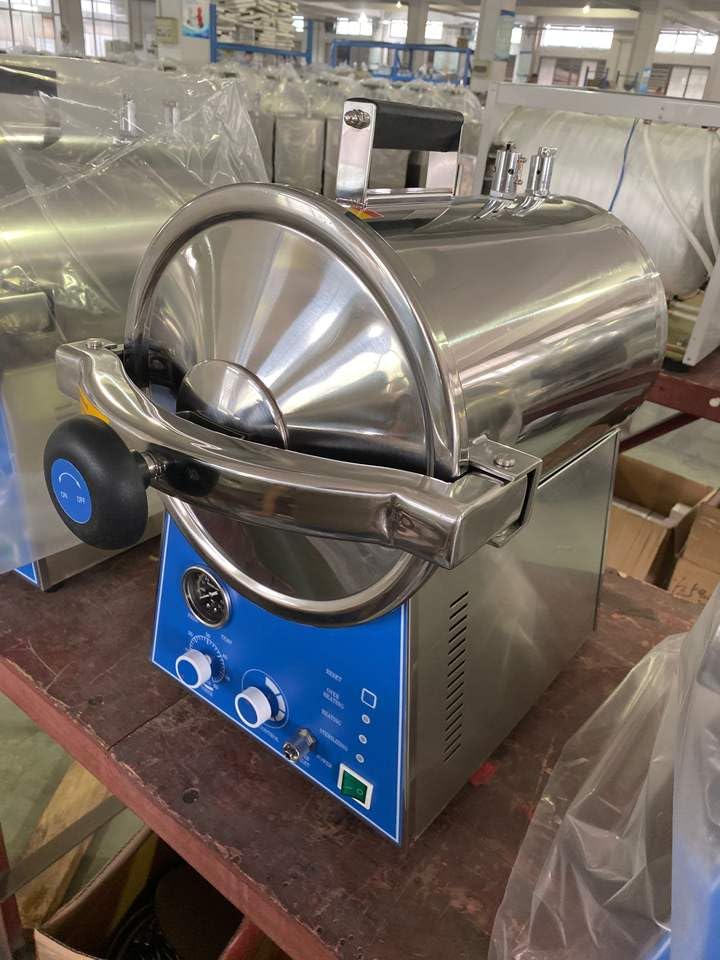 24L Automatic Table Top Pressure Steam Autoclave Sterilizer - Fast US Shipping | Perfect for Dental Clinics, Tattoo Studios & Medical Facilities