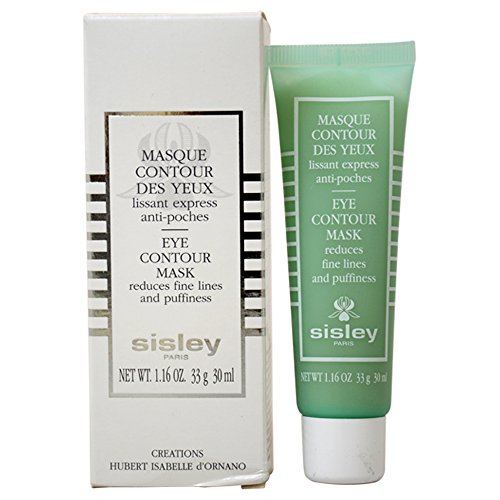 Sisley Eye Contour Mask for Dark Circles & Puffiness - Hydrating & Anti-Aging Eye Treatment - 1 oz Unisex Eye Care - Perfect for Night Routine & Travel Skincare