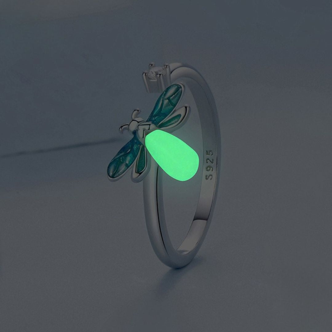Glow in the Dark Light Up Ring - Firefly LED Fashion Jewelry for Women & Teens | Perfect for Parties, Raves, Concerts & Night Events