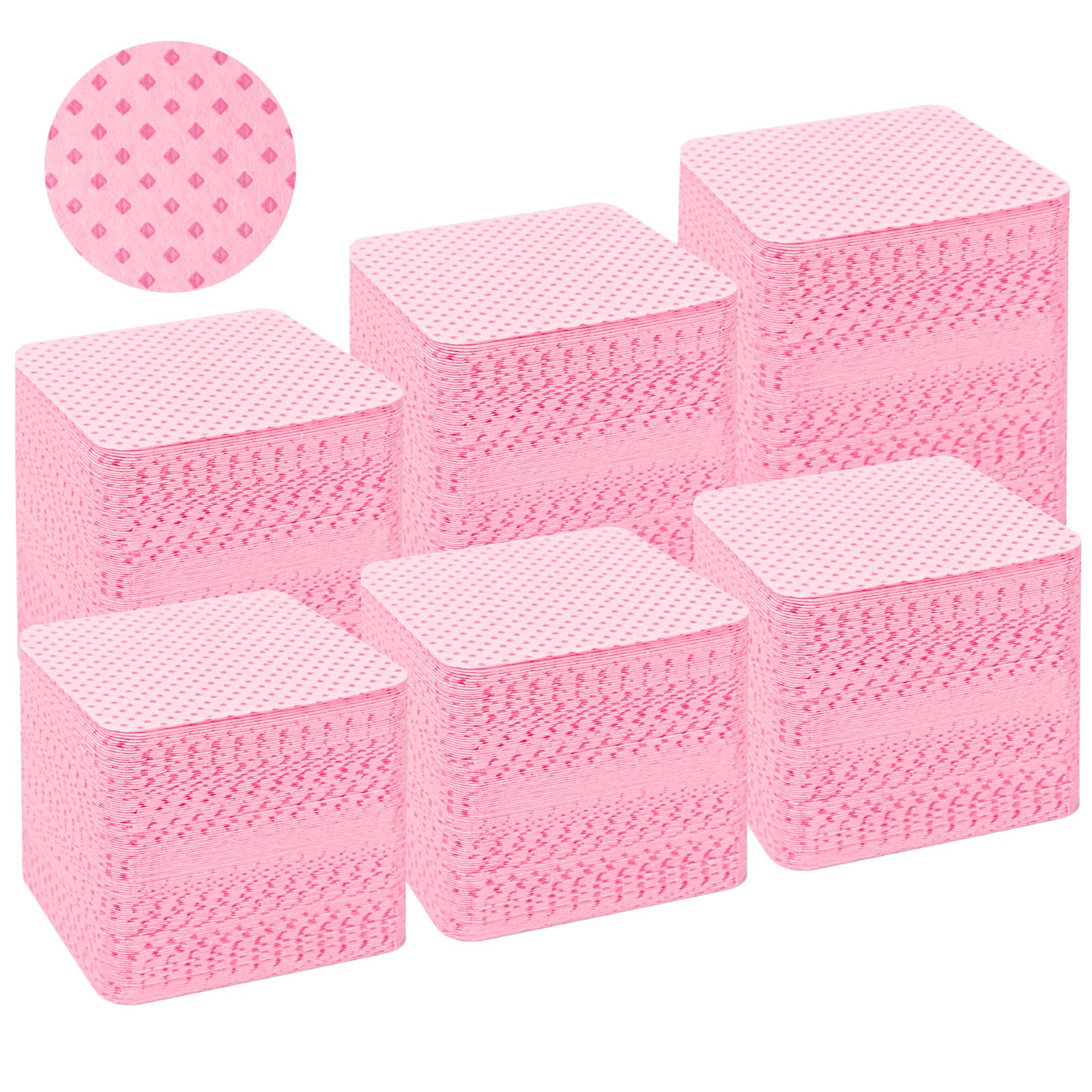540PCS Lint-Free Nail Wipes - Super Absorbent Soft Nail Polish Remover Wipes for Manicure & Eyelash Extensions | Nail Art Supplies & Salon Essentials