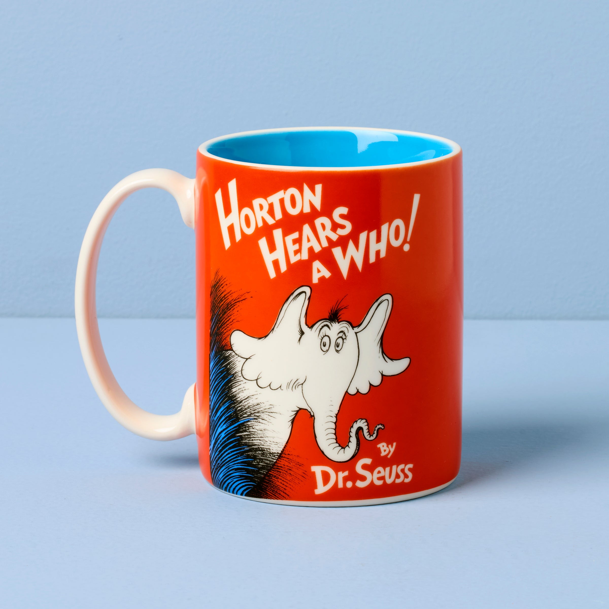 Dr. Seuss Horton Hears A Who Coffee Mug - Cute Elephant Ceramic Cup for Tea & Hot Drinks - Perfect Gift for Book Lovers & Teachers - Home, Office, Reading Nook Use