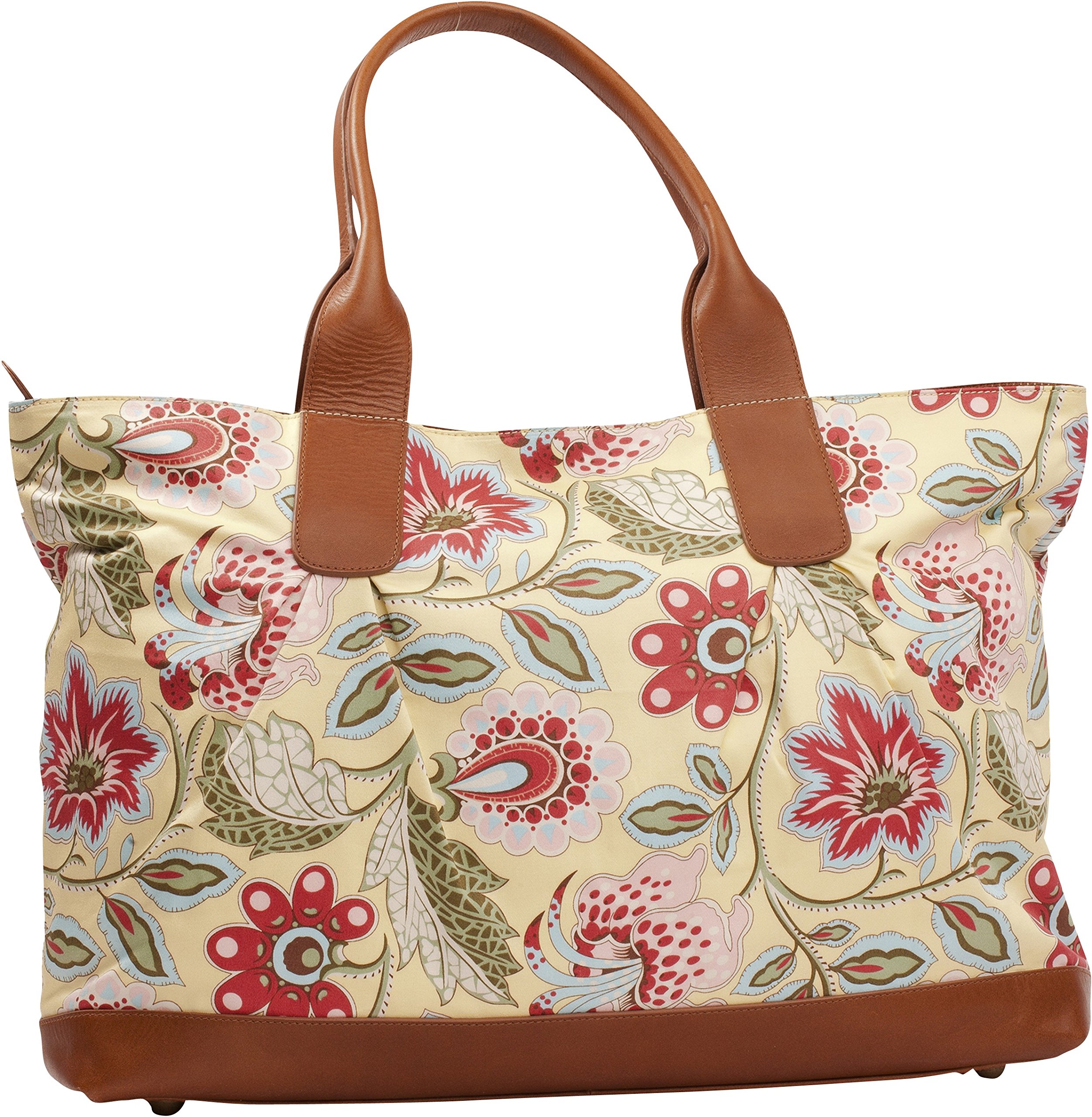 Stylish Breeze Abina Tote Bag for Women - Large Canvas Shoulder Bag with Zipper Closure - Perfect for Work, Travel & Shopping
