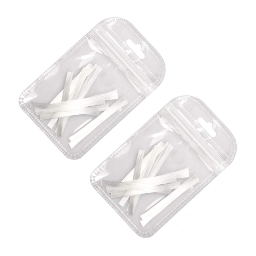 2 Pack Nail Art Fiber for Manicure & Nail Extension - DIY Fiberglass Nail Reinforcement Kit for Stronger, Longer Nails - Perfect for Salon, Home Use & Professional Nail Artists