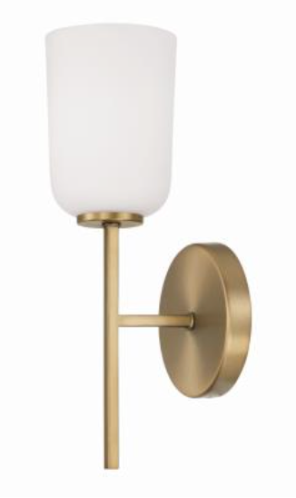 Terrah 1 Light Wall Sconce - Modern LED Wall Light Fixture for Bedroom, Living Room & Hallway - Dimmable Indoor Lighting with Easy Installation