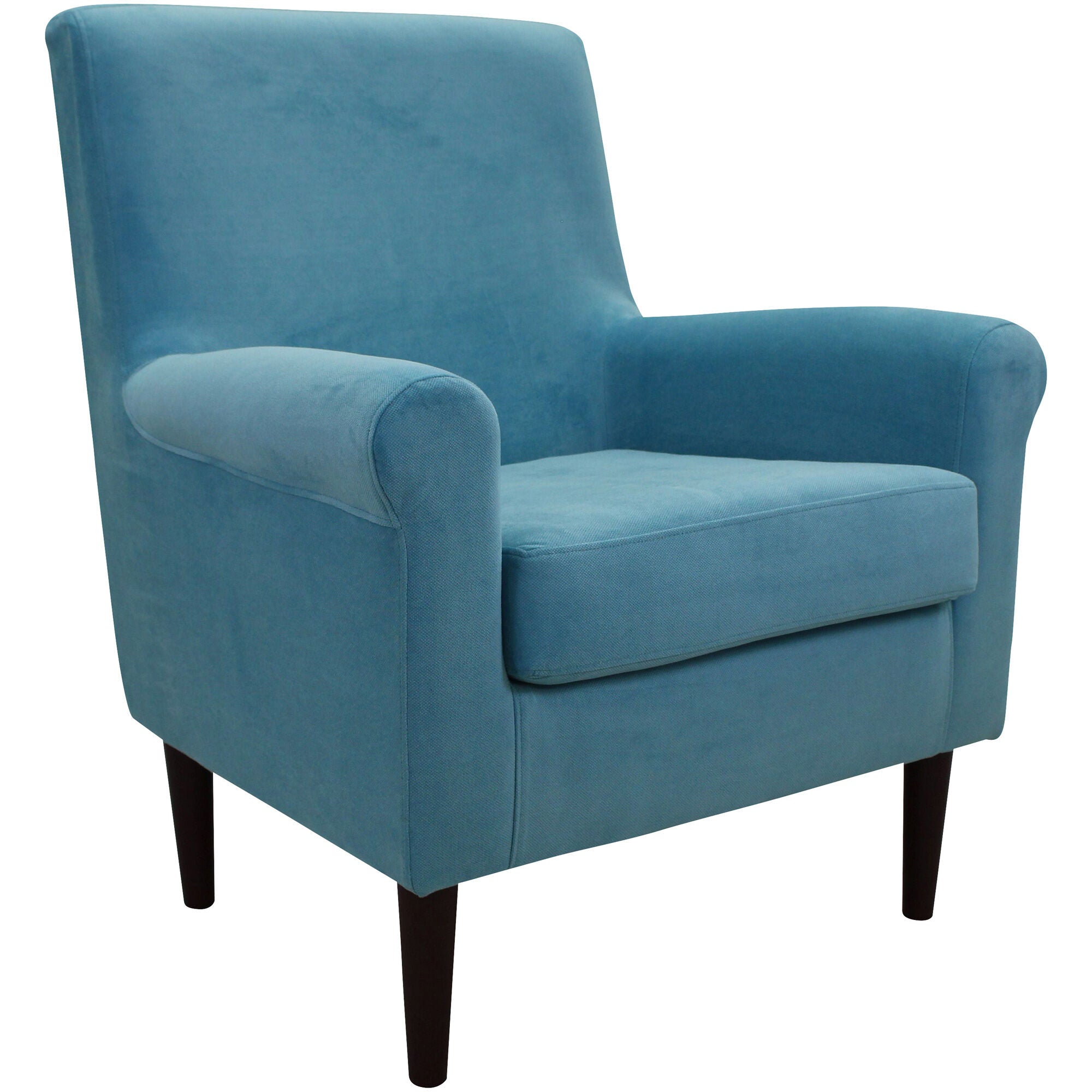 Ellis Accent Chair - Modern Upholstered Lounge Chair for Living Room, Bedroom & Office - Stylish Home Decor with Comfortable Cushioning - Perfect for Relaxing, Reading & Entertaining Guests