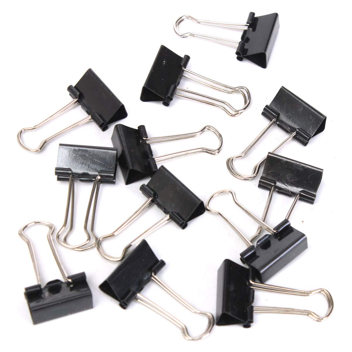 180PCS Binder Clips - Heavy Duty Paper Clamps for Office, School & Home Use - Organize Documents, Printer Paper & Files - Multi-Purpose Foldback Clips for Bulletin Boards, Crafts & Office Supplies
