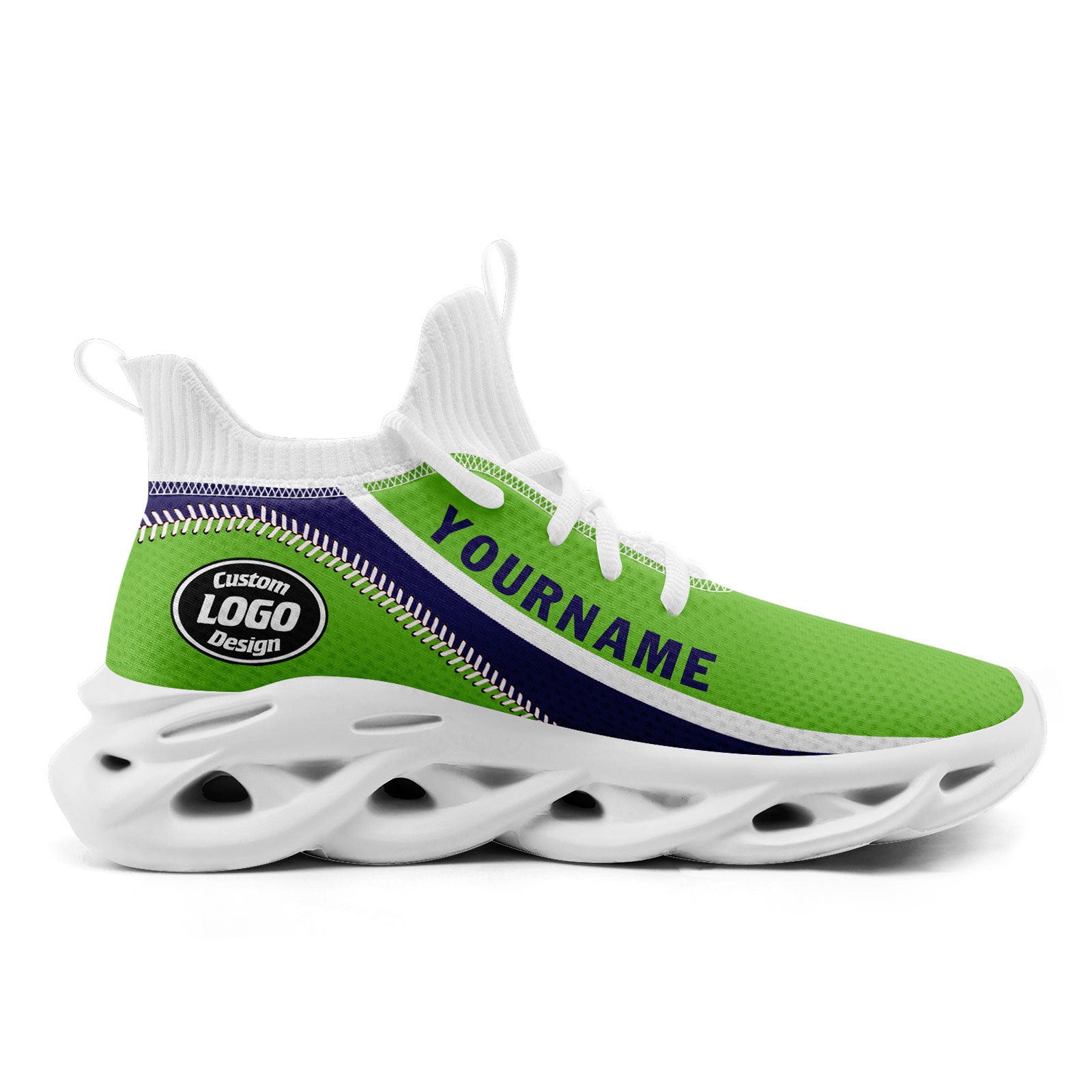 Custom Maxsoul Personalized Sneakers for Men & Women - Breathable Comfort Running Shoes FN030A D028015 Size 10 - Perfect for Gym, Jogging & Casual Wear
