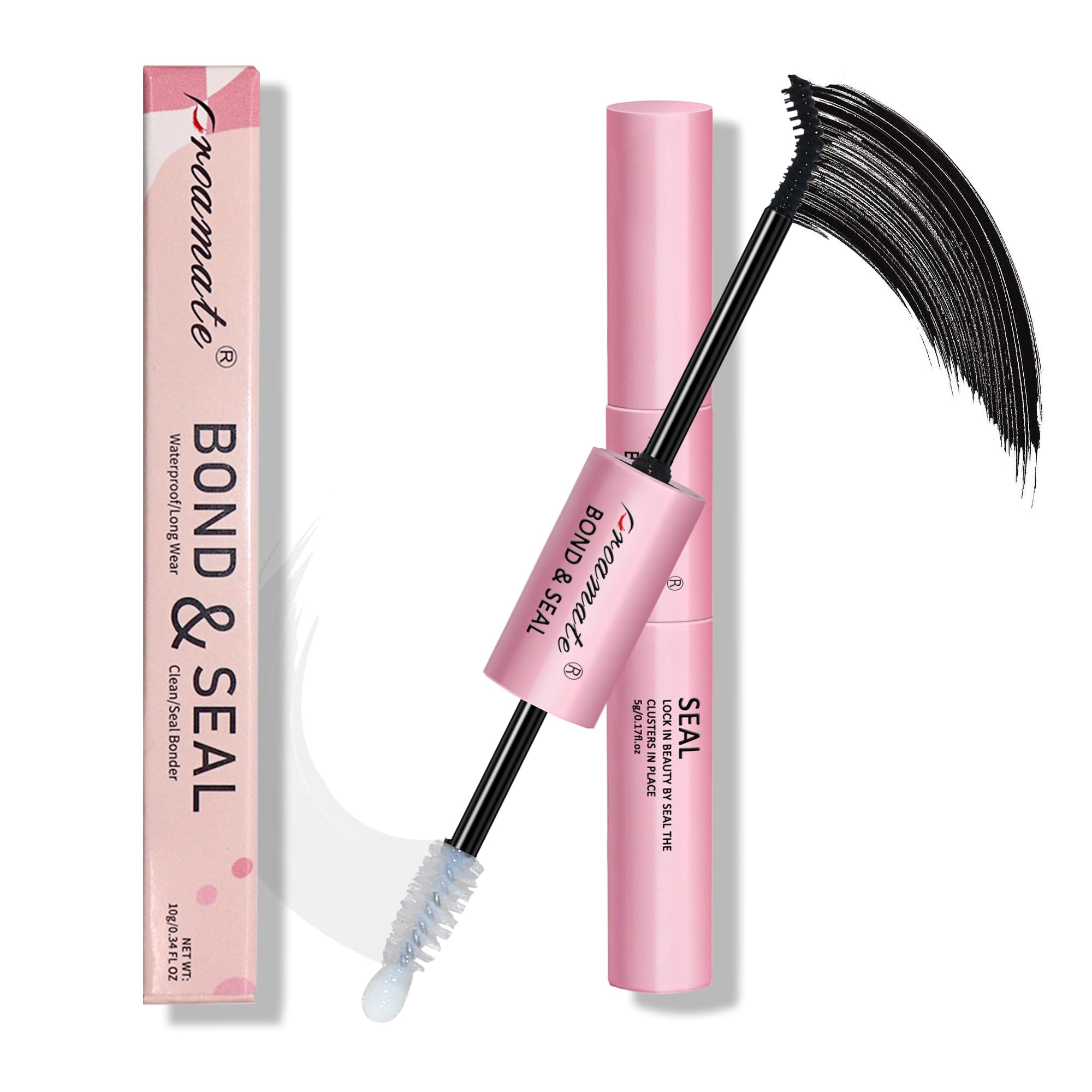 Best Latex-Free Waterproof Eyelash Glue - Super Strong Hold Cluster Lash Adhesive for Extensions | Long-Lasting, Safe & Gentle Formula | Perfect for Daily Wear, Special Occasions & Professional Use