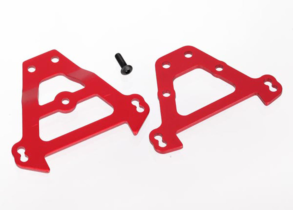 High-Quality Aluminum Bulkhead Tie Bars - Heavy Duty Red Anodized for Off-Road Trucks & SUVs - Perfect for Vehicle Suspension Reinforcement & Performance Upgrades