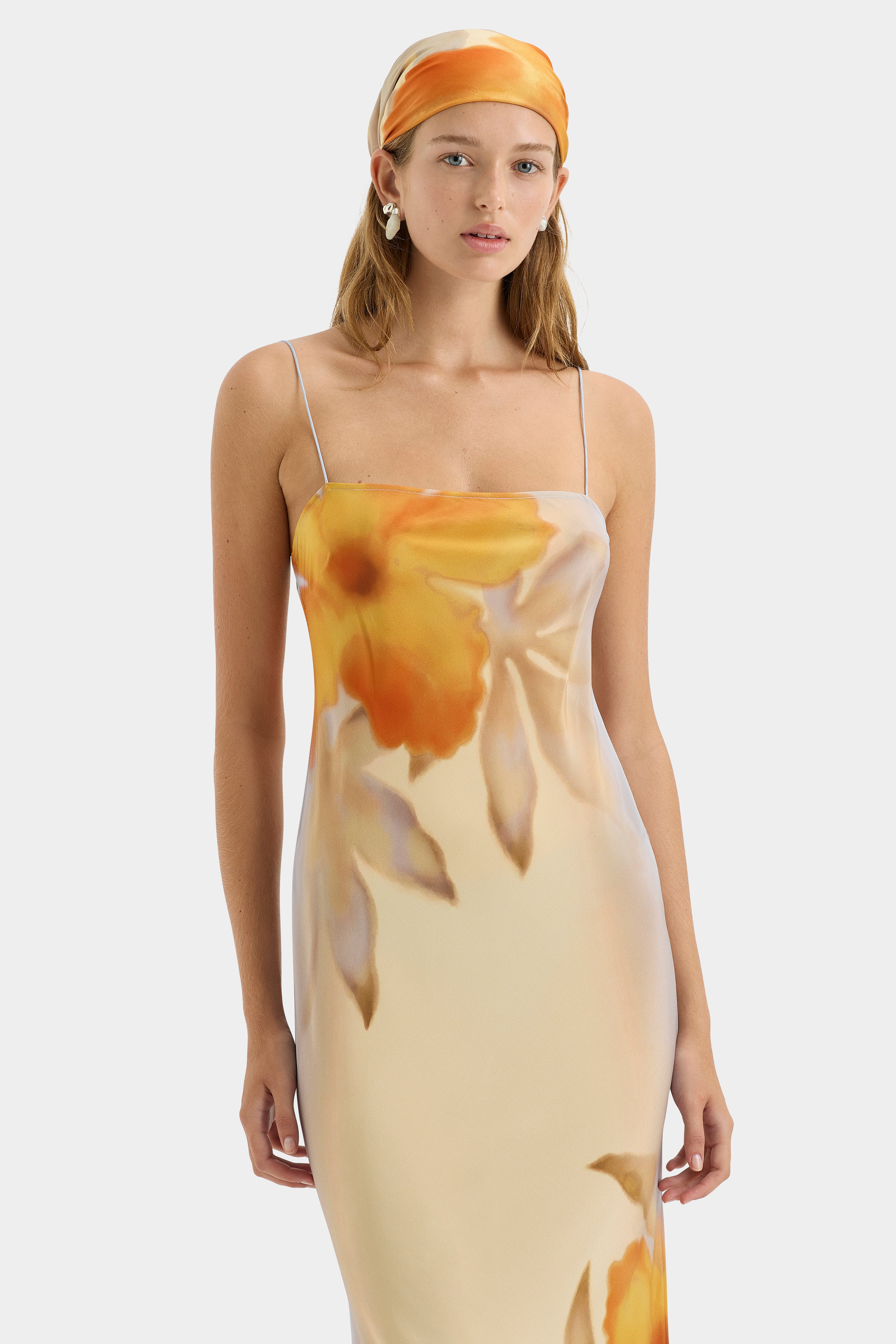 Elegant Serene Slip Dress for Women - Comfortable & Flowy Nightgown, Loungewear & Sleepwear - Perfect for Home Relaxation, Date Nights & Vacation