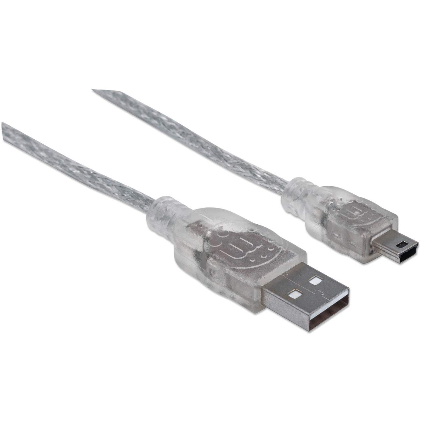 High-Speed USB Mini B Cable - 5-Pack for Cameras, Printers & External Hard Drives | Fast Data Transfer & Charging | Durable & Tangle-Free Design