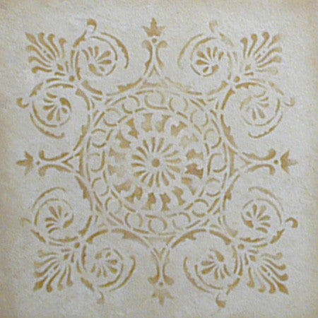 Palermo Tile Wall & Furniture Stencil - Reusable DIY Painting Template for Home Decor, Kitchen Backsplash, and Bathroom Renovation