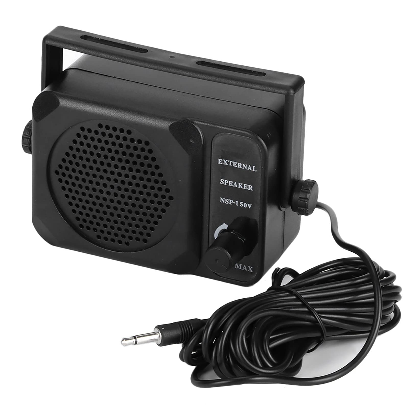 ABS Metal Mini External Speaker NSP 150V - 2 Way Radio CB HF VHF UHF Car Intercom Speaker for Vehicle Communication | Perfect for Truckers, Off-Road Adventures & Emergency Radio Systems