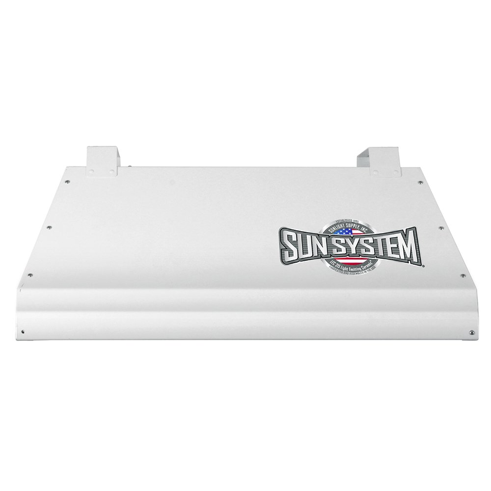 Sun System 315W LEC Grow Light Fixture with Philips Green Power CDM Lamp - Full Spectrum 3100K for Indoor Hydroponics & Greenhouse Plants | 208/240V with Internal Ballast | Perfect for Vegetables, Herbs & Flowering Plants