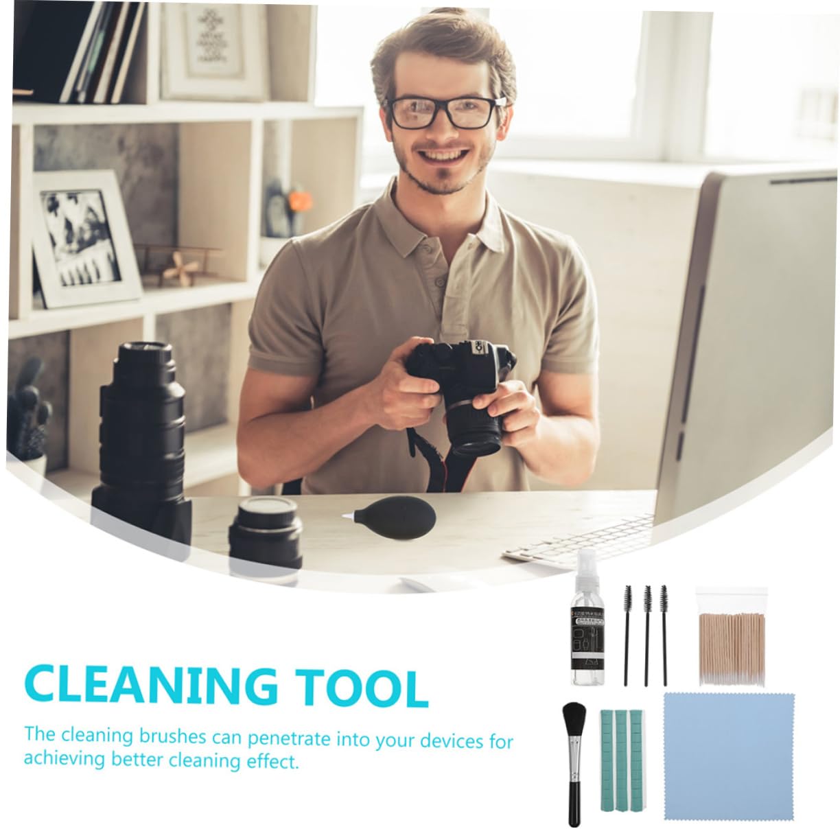 BUTIFULSIC Earbud Cleaning Kit - Earphone Cleaner Tools for Wireless Headphones & AirPods