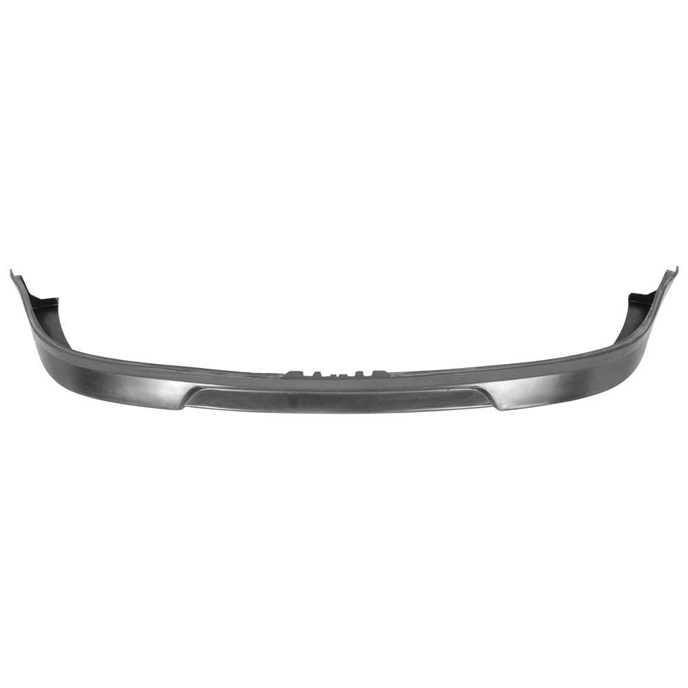 IKON MOTORSPORTS PU Front Bumper Lip Spoiler Splitter for 1999-2004 Volkswagen Jetta MK4 (2000 2001 2002 2003 Models) - Enhance Aerodynamics & Sporty Look for Street Racing & Car Shows