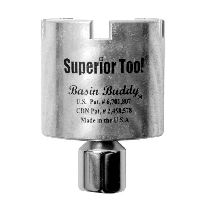 BasinBuddy™ Universal Faucet Nut Wrench Set of 3 - Heavy Duty Sink Faucet Install Tool for Kitchen & Bathroom Plumbing Repair