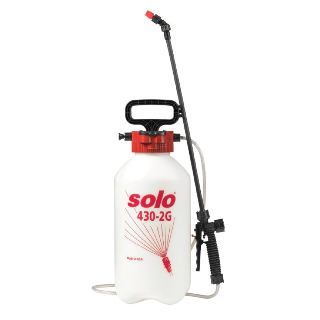 Solo 430 2G Pump Up Sprayer with Viton Seals - Professional Handheld Garden Sprayer for Pesticides, Herbicides & Fertilizers - Perfect for Lawn Care, Gardening & Agricultural Use
