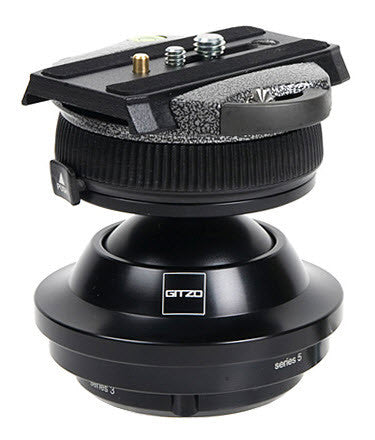 Gitzo GH5380SQR Systematic QR Ball Head with Hydraulic Lock - Professional Camera Tripod Head for Photography & Videography - Perfect for Landscape, Wildlife, and Studio Shooting