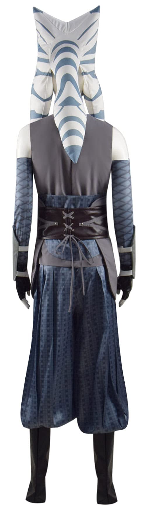 Women's Tano Jedi Robe Costume Set - Star Wars Cosplay Outfit with Cloak for Halloween, Cosplay & Costume Parties | Perfect for Halloween Events, Comic Con & Themed Parties