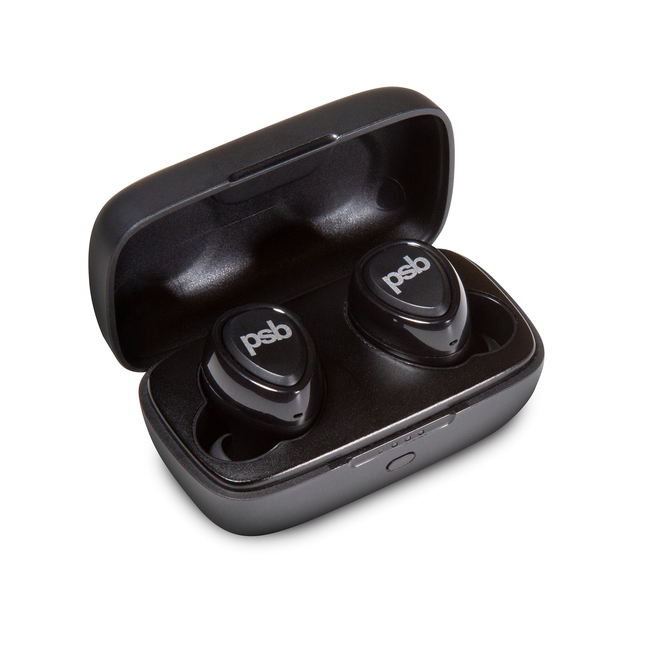 PSB M4U TWM True Wireless Micro Planar Earphones - HiFi Sound, Noise Cancelling, Bluetooth 5.0 for Gym, Travel & Work (Black)
