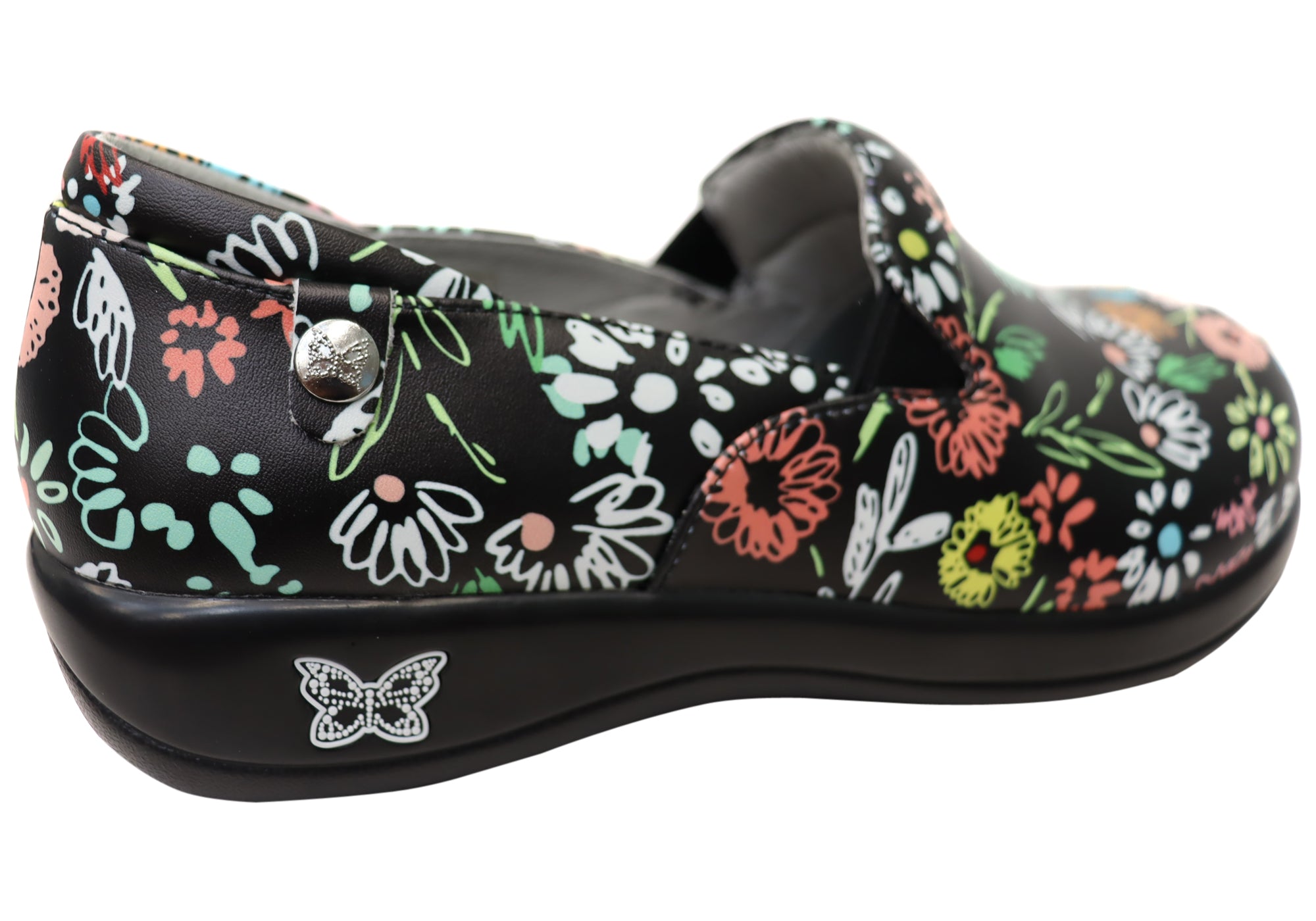 Alegria Keli Women's Comfortable Leather Slip-On Shoes - Perfect for Nurses, Teachers & All-Day Wear
