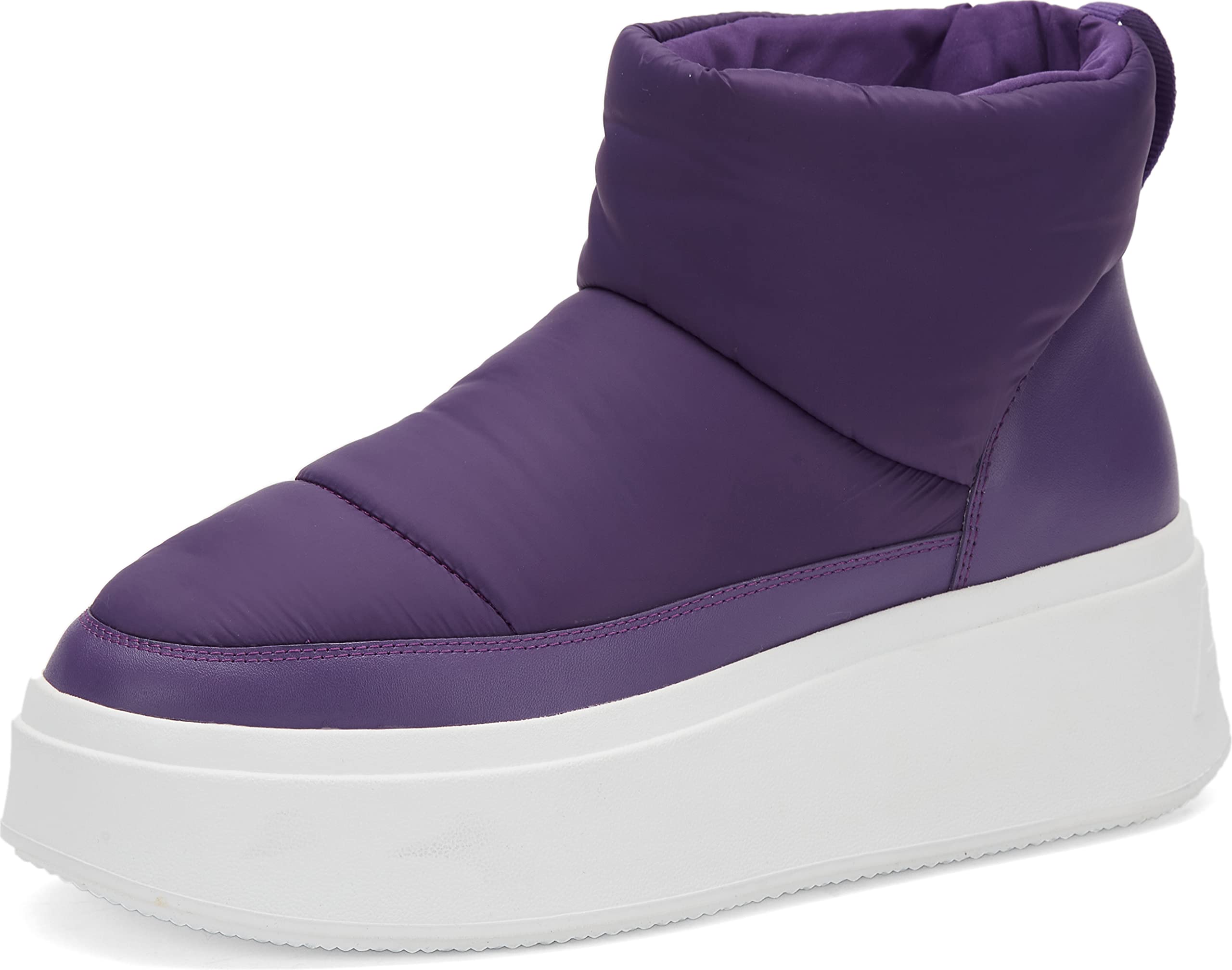 ASH Women's Maxi Puffy Platform Casual Winter Snow Boots - Waterproof Warm Slip-Resistant Shoes for Snowy Days & Outdoor Activities