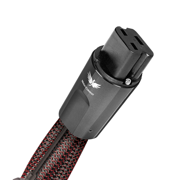 AudioQuest FireBird High Current Power Cable - Premium Audio Power Cord for Home Theater & Hi-Fi Systems - Perfect for Audiophiles & Music Enthusiasts
