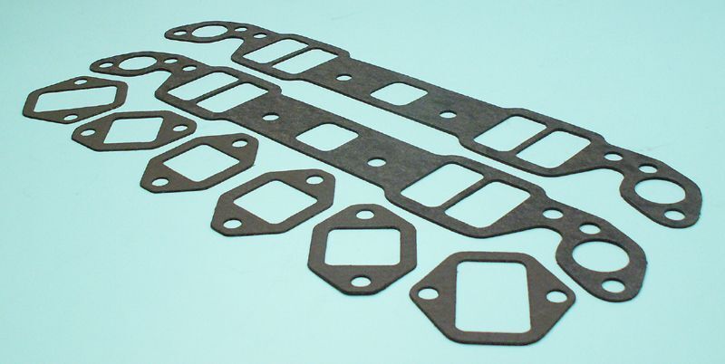 Oldsmobile Olds & GMC Truck 324 V8 Intake & Exhaust Manifold Gasket Set - Compatible with 1954-1956 Models - High-Performance Engine Seal for Classic Car Restoration & Vintage Truck Maintenance