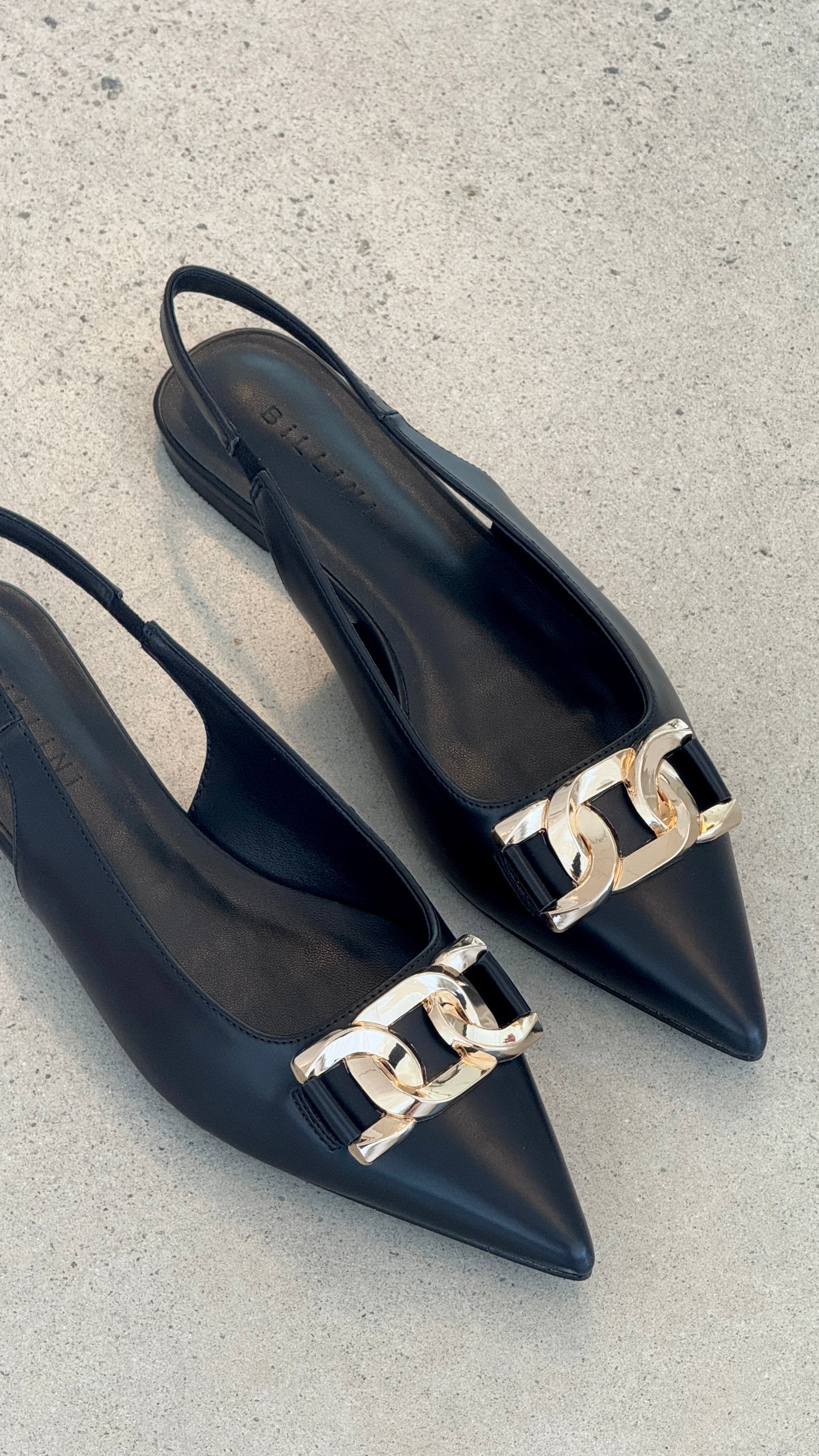 Jane Women's Ballet Flats - Comfortable Black Slip-On Shoes for Casual Wear, Work & Travel