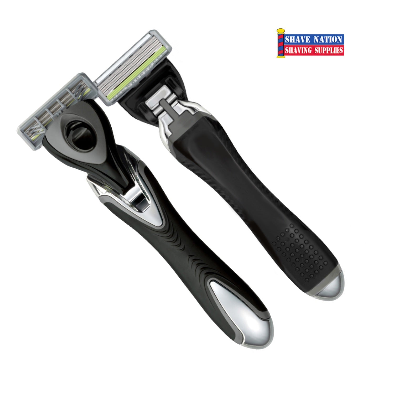 Feather F3 Cartridge Razor - Premium Stainless Steel Blades for Smooth Shaving - Perfect for Travel & Daily Grooming at Home or Gym