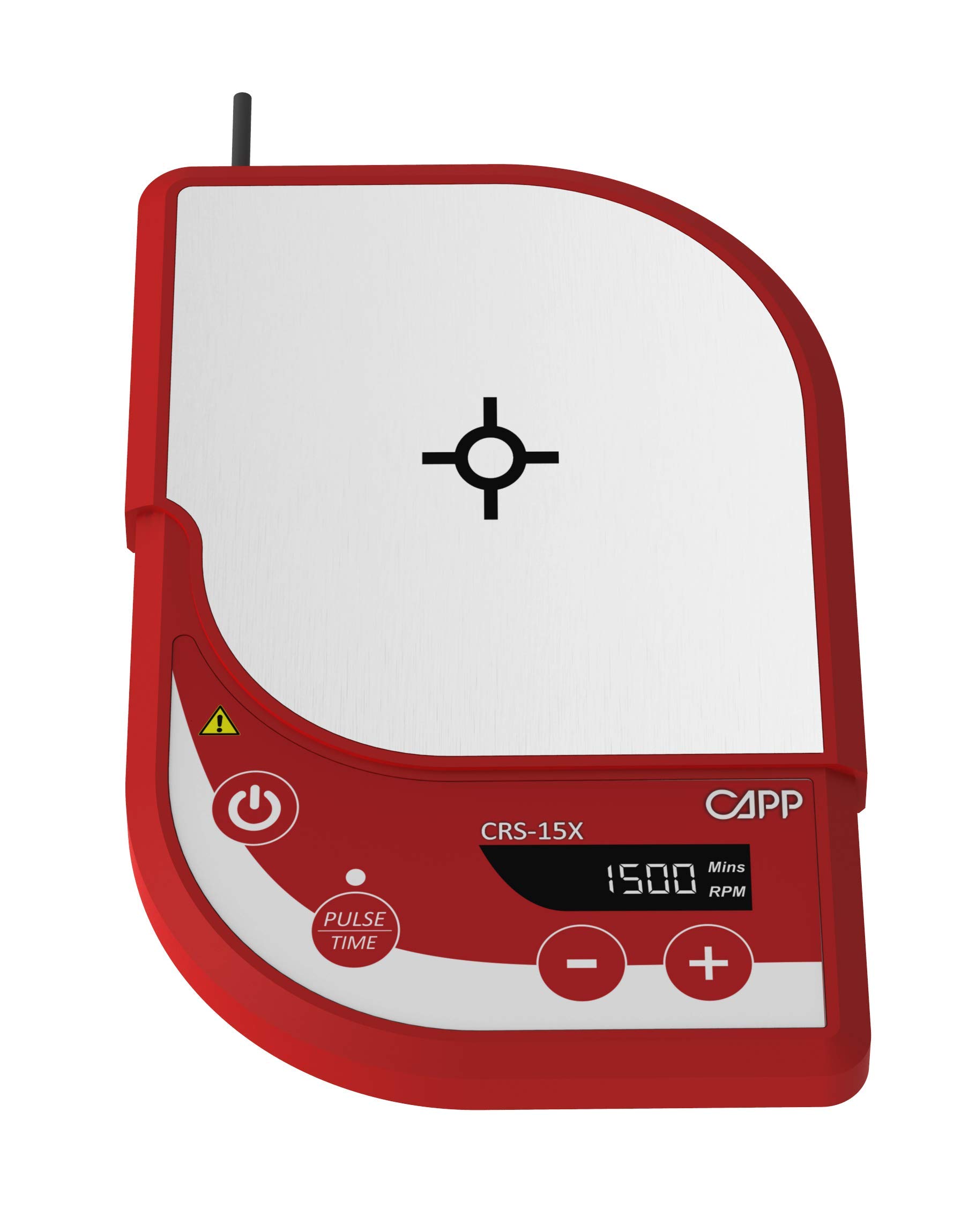 CAPP Rondo Magnetic Stirrer 1500rpm - Adjustable Speed & Timer Lab Stirring Hotplate (CRS-15X) for Chemistry Experiments, Scientific Research & Laboratory Use