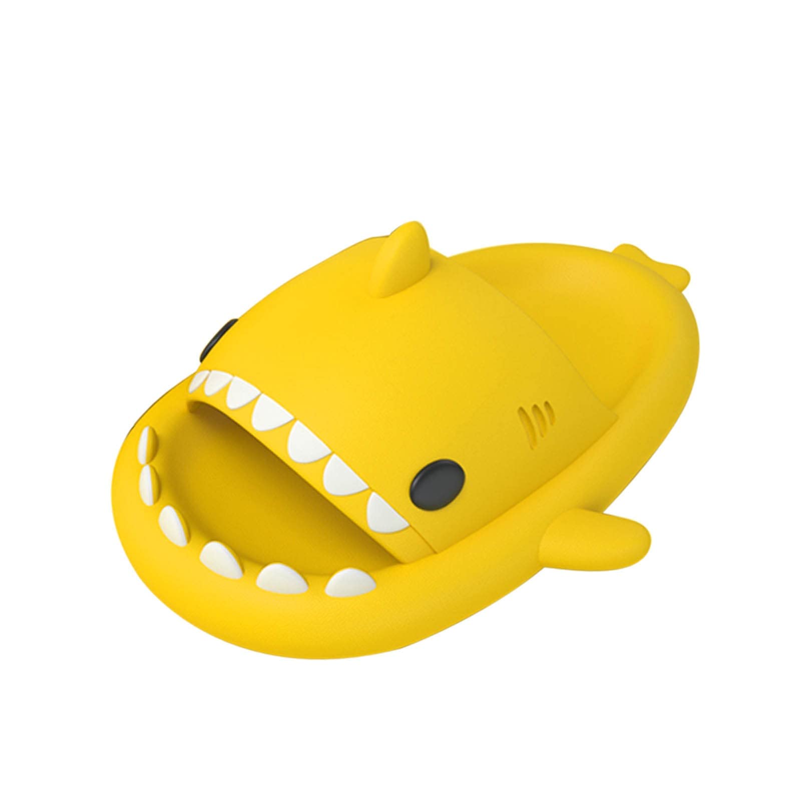 **Guldnds Shark Slippers for Women & Men - Cute Open Toe Beach Slides, Lightweight Summer Sandals for Kids & Adults - Perfect for Pool, Beach, and Indoor Comfort**