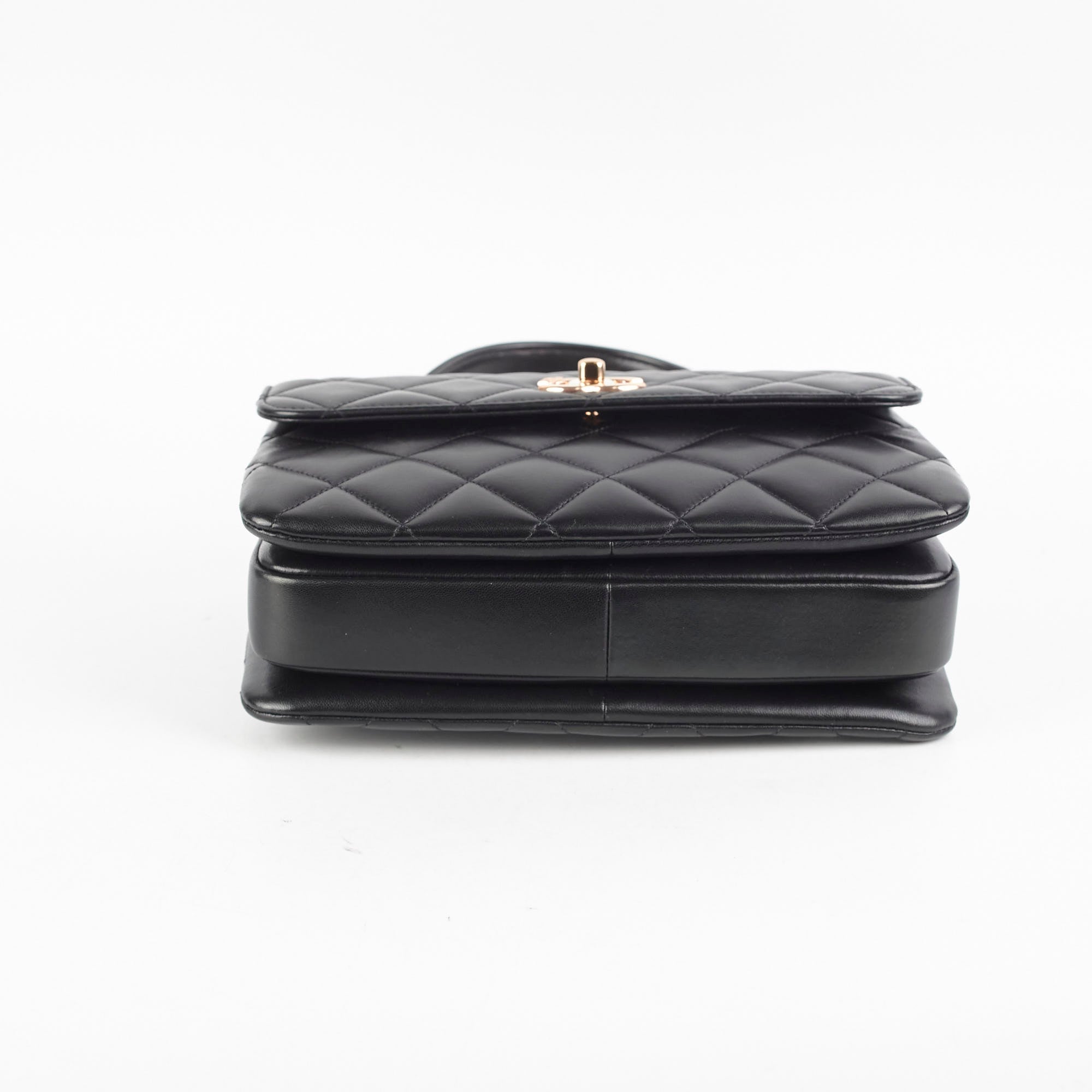 Chanel Trendy CC Black Microchip Leather Wallet on Chain - Luxury Crossbody Bag for Women, Perfect for Evening Parties & Date Nights