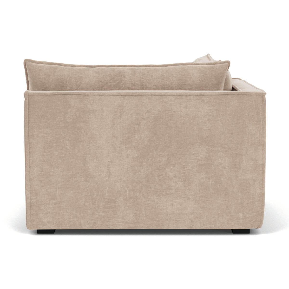 Stylish Daphne Fabric Left Corner Modular Sofa - 1 Seater Modern Living Room Furniture for Small Spaces & Apartments