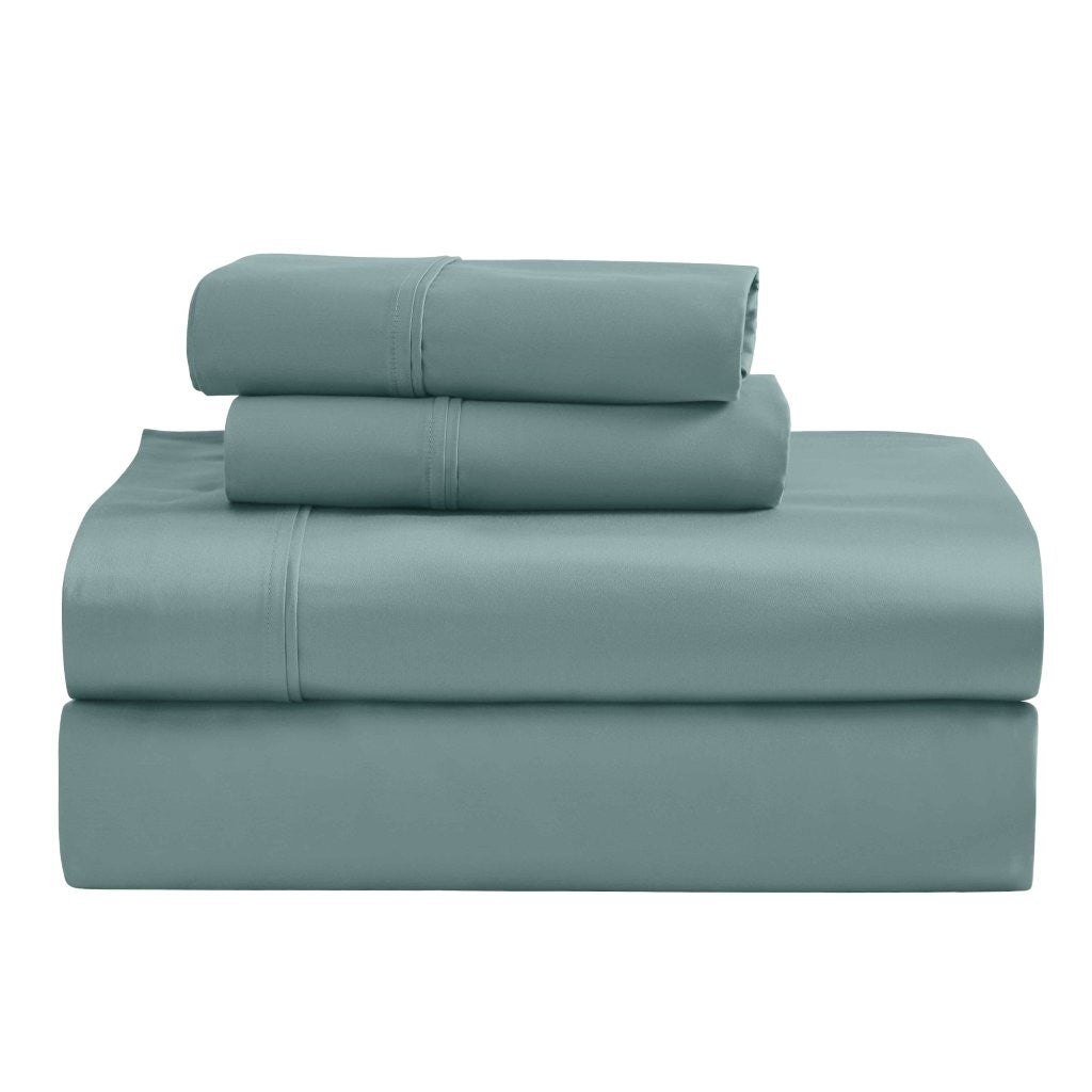 Luxury 1200 Thread Count Egyptian Cotton Deep Pocket Bed Sheet Set - Queen Size, Soft & Breathable for Ultimate Comfort - Perfect for Master Bedroom, Guest Room & Hotel Use